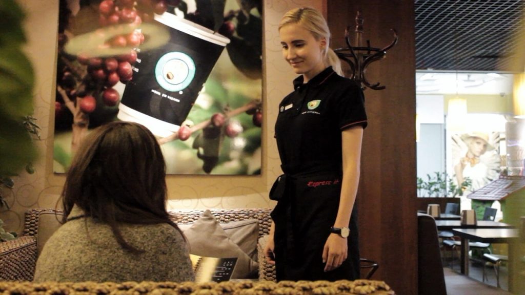 Работа официантом