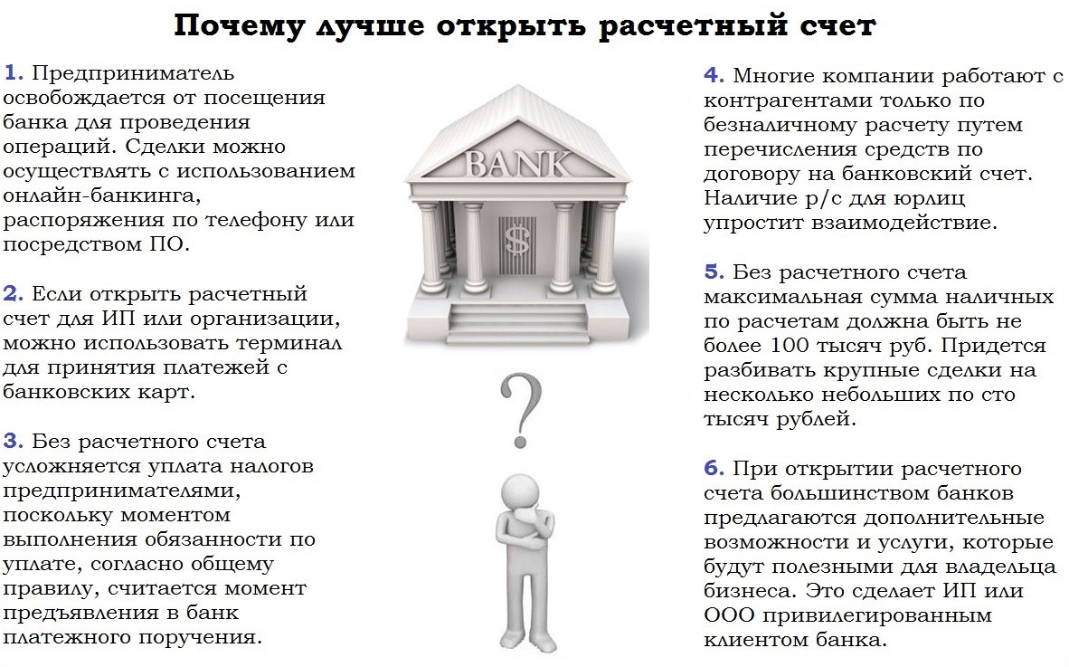 Почему стоит открыть расчетный счет
