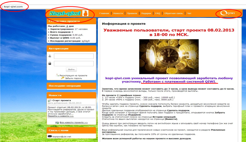 Финансовая пирамида Qiwi